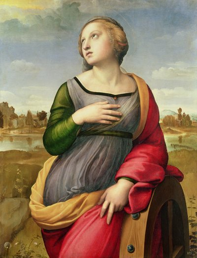 St. Catherine of Alexandria by Raffaello Sanzio Raphael